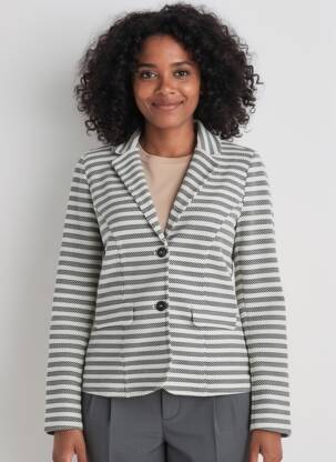 Blazer coupe cintrée gris STREET ONE femme