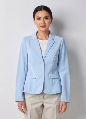 Blazer coupe cintrée bleu STREET ONE femme