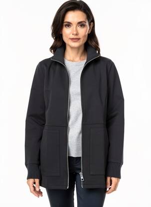 Veste casual poches noir STREET ONE femme