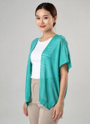 Veste casual vert CREAM femme