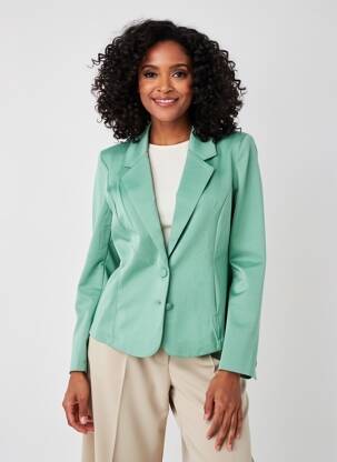 Blazer poches vert SOYACONCEPT femme