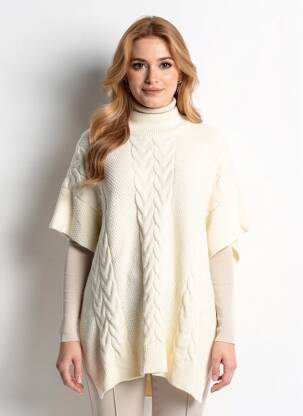 Poncho beige TWINSET femme