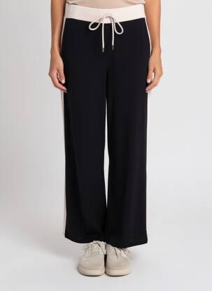 Jogging stretch taille normale noir JOSEPH RIBKOFF femme