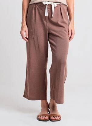 Jogging stretch taille normale marron SO...SPA femme