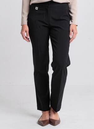 Pantalon slim stretch taille normale noir JOSEPH RIBKOFF femme