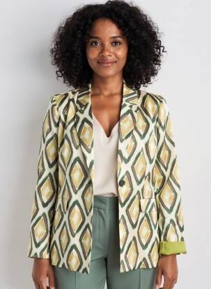 Blazer poches vert SURKANA femme