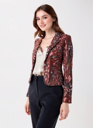 Blazer fausses poches rouge LPB LES PETITES BOMBES  femme