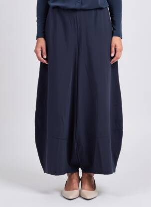 Pantalon large taille normale taille normale bleu G!OZE femme