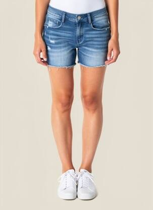 Short tissage denim taille normale bleu LPB LES PETITES BOMBES  femme