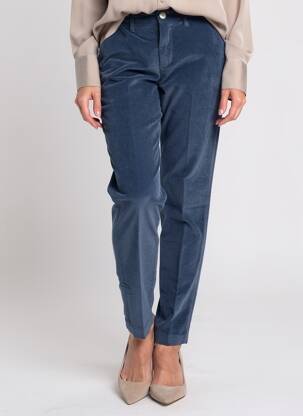 Pantalon slim taille normale taille normale bleu NOIR'N'BLEU femme