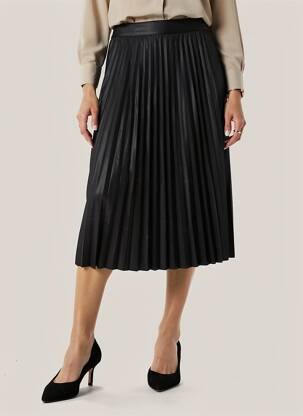 Jupe longue coupe droite noir TIFFOSI femme