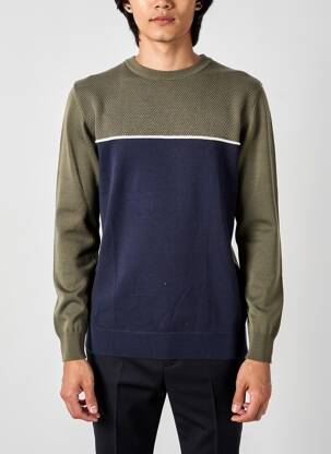 Pull stretch manches longues vert TIFFOSI homme