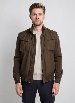 Blouson poches marron MEXX homme