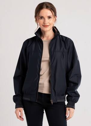 Blouson tissage imperméable bleu SEA BARRIER homme