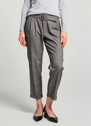 Pantalon 7/8 stretch taille normale noir FREEMAN T.PORTER femme