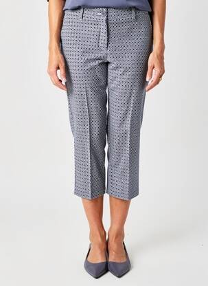 Pantalon 7/8 stretch taille normale bleu OLSEN femme