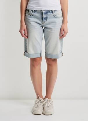 Bermuda taille basse taille basse bleu FREEMAN T.PORTER femme
