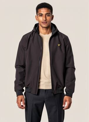 Blouson poches noir LYLE & SCOTT homme