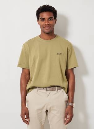 T-shirt stretch manches courtes vert OXBOW homme