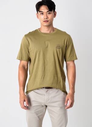 T-shirt stretch manches courtes vert OXBOW homme