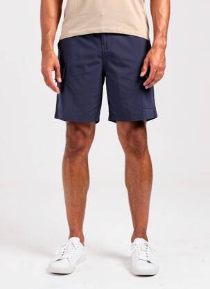 Bermuda stretch taille normale bleu OXBOW homme