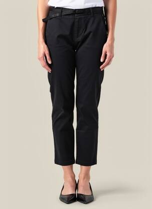 Pantalon 7/8 taille à pinces taille normale noir FREEMAN T.PORTER femme