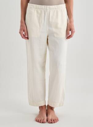 Pantalon droit stretch taille normale beige PAKO LITTO femme