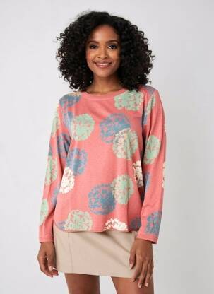 T-shirt manches longues manches longues orange WHITE STUFF femme