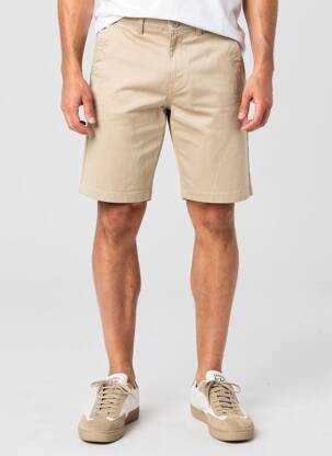Bermuda stretch taille normale beige LEE homme