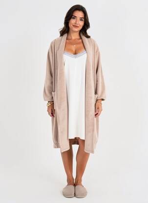 Nuisette/combinette manches bretelles ajustables blanc SASSA femme