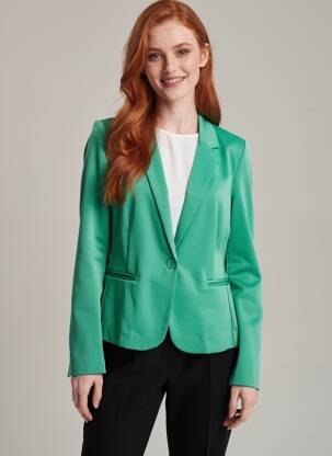 Blazer manches longues vert clair B.YOUNG femme