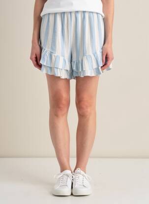 Short taille normale taille normale bleu LACOMY femme