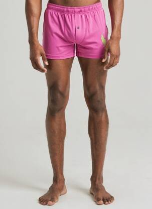 Boxer tissage jersey rose RALPH LAUREN homme