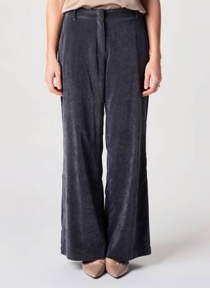 Pantalon large taille à pinces taille normale gris IMPERIAL femme