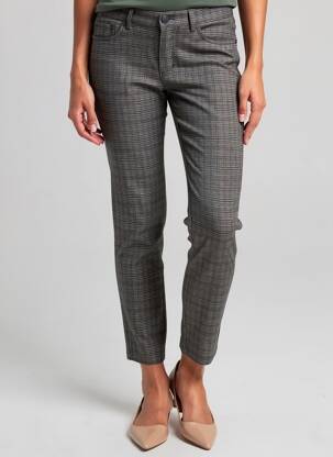 Pantalon slim stretch taille normale noir LCDN femme