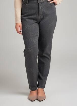 Pantalon slim taille normale taille normale vert MERI & ESCA femme