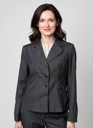 Blazer poches gris JOCAVI femme