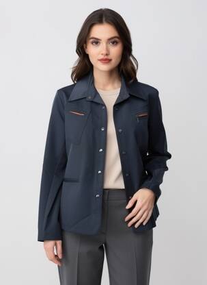 Veste casual poches noir MITSOUKI femme