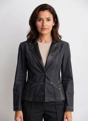 Blazer poches noir PAUL BRIAL femme