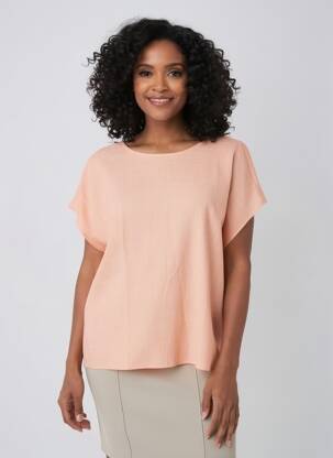 Top manches courtes manches courtes orange SOYACONCEPT femme