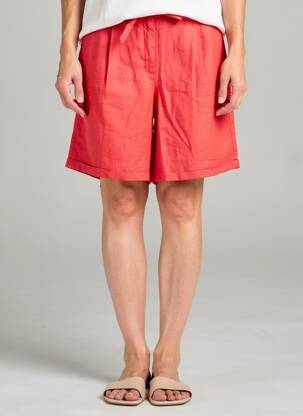 Short taille normale taille normale orange JULIE GUERLANDE femme