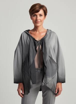 Veste casual poches gris MERI & ESCA femme