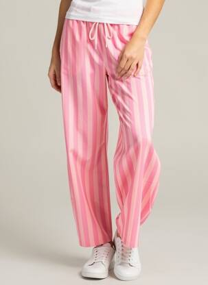 Jogging stretch taille normale rose POHÊME femme