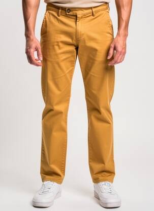 Pantalon chino stretch taille normale orange SERGE BLANCO homme