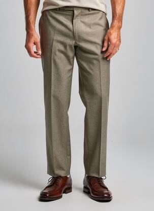 Pantalon droit tissage chiné taille normale gris MEXX homme