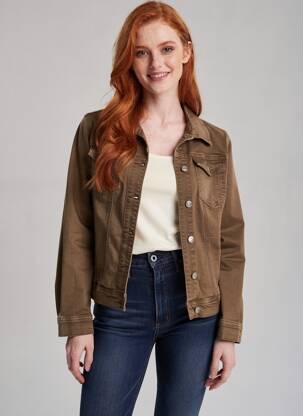 Veste casual poches marron REDBERRY femme