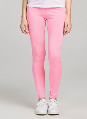 Legging effet matière satinée taille normale rose fonce CHERRY KOKO femme