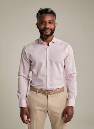 Chemise manches longues imprimé fantaisie orange DIGEL homme
