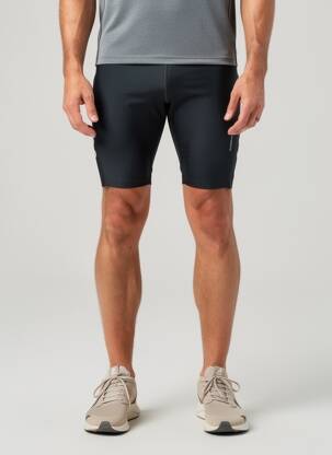 Cycliste stretch taille normale noir DAMART homme