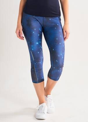 Legging stretch taille normale bleu KAPPA femme